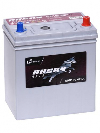 Аккумулятор Husky Asia 42А/ч обратная полярнoсть